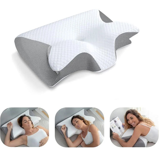 Almohada Cérvica Viscoelástica Ortopédica 